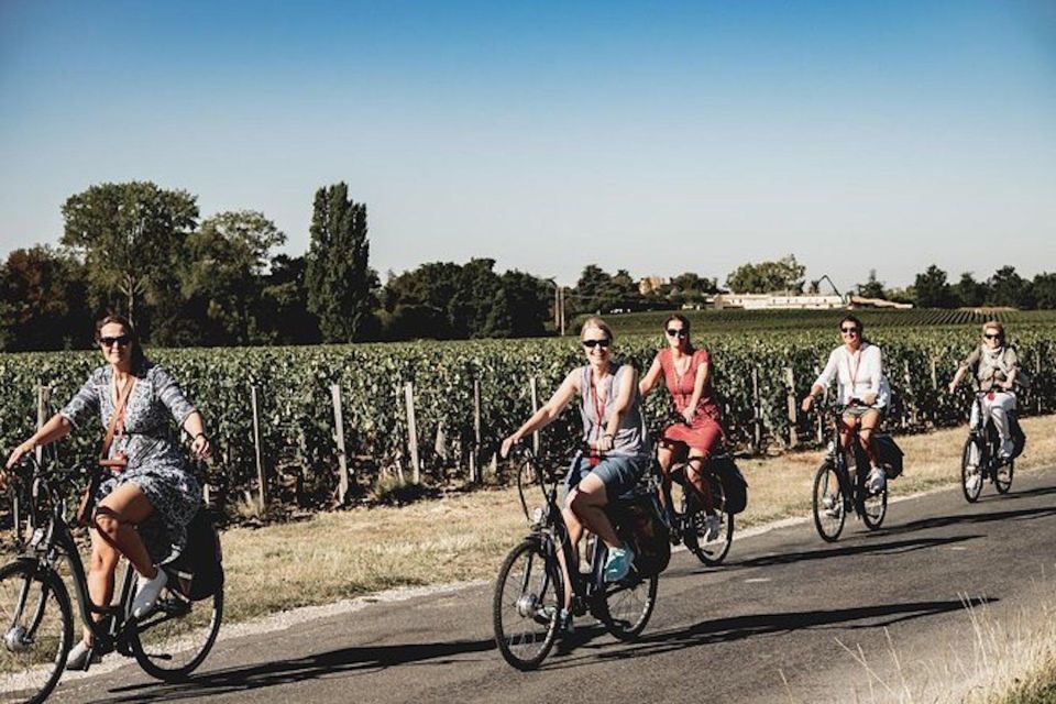 From Saint-Emilion : Half Day Electric Bike Tour - Stop One at midday: a family-run estate tour and wine tasting