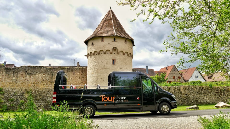 From Strasbourg: Medieval Villages & Wine Tasting Day Trip - Meeting point, start-to-finish timing, and onboard comfort