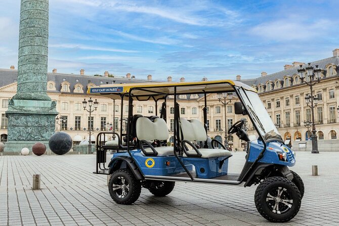 Golf Cart in Paris - Private Guided City Tour - Pickup Included - The real itinerary feature: stopping anywhere for photos and pauses