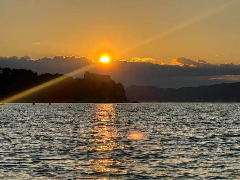 Golf Juan: Sunset Sailing Cruise with aperitif at the Island - Practical tips that make the snorkeling stop more fun