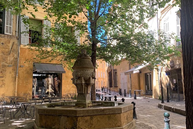 Gourmet & Cultural Tour Aix En Provence English / Espanol - Cours Mirabeau and Place d’Albertas: fountains, walkability, and big vibes