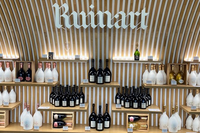 GRAND VINTAGE Ruinart Veuve Clicquot Private Champagne from Paris - Ruinart and the underground crayères