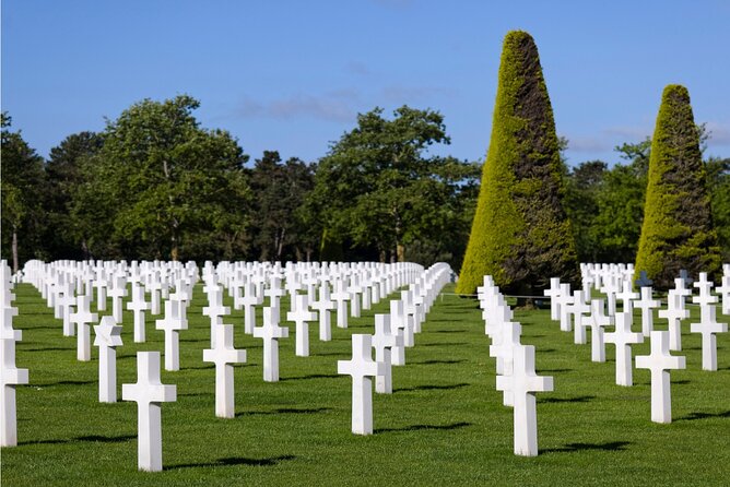 Group excursion to the landing beaches Utah and Omaha Beach - Omaha Beach and the weight of the name