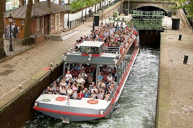 Guided Cruise The Old Paris on Canal Saint Martin - Écluse de la Villette and the rue de Crimée lift bridge: watch the city’s machinery
