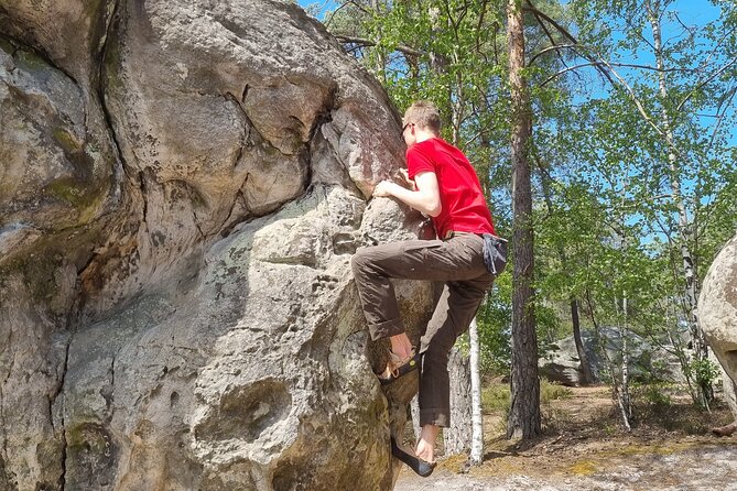 Half-Day Bouldering in Fontainebleau - A three-hour session with real physical demands