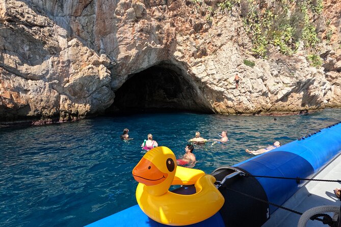 Half Day Guided Boat tour to Mala caves with stop in Villefranche - Plage Paloma and Anse de la Scaletta: another chance to swim