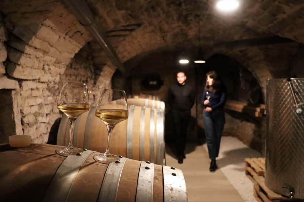Historic Center of Dijon : Discovery Tasting Wine Burgundy - Entering Les Caves de La Fine Heure: the setting and the vibe
