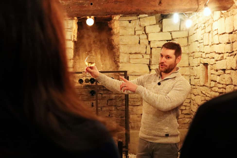 Historic Center of Dijon : Discovery Tasting Wine Burgundy - The cellar tour (16th and 18th century): why it matters for Burgundy
