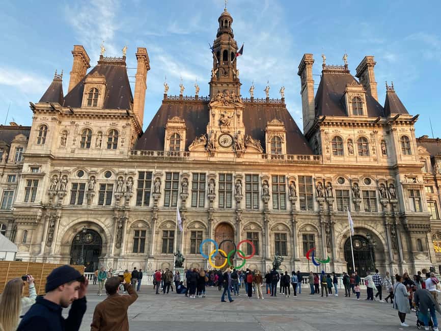 Hop On Paris: City Highlights Tour in a comfortable Minivan - The Eiffel Tower From the City Streets