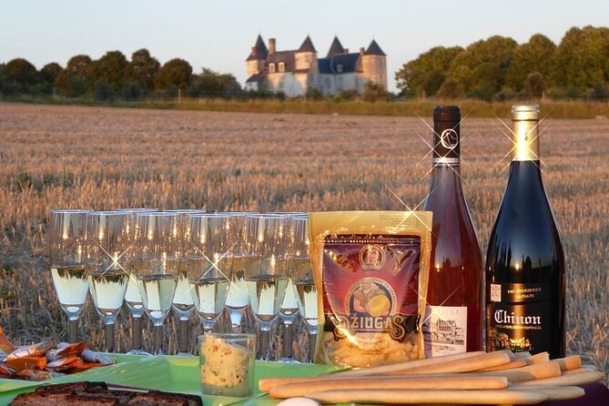 Hot Air Balloon Flight in Loire Valley - The flight over Château de Chenonceau