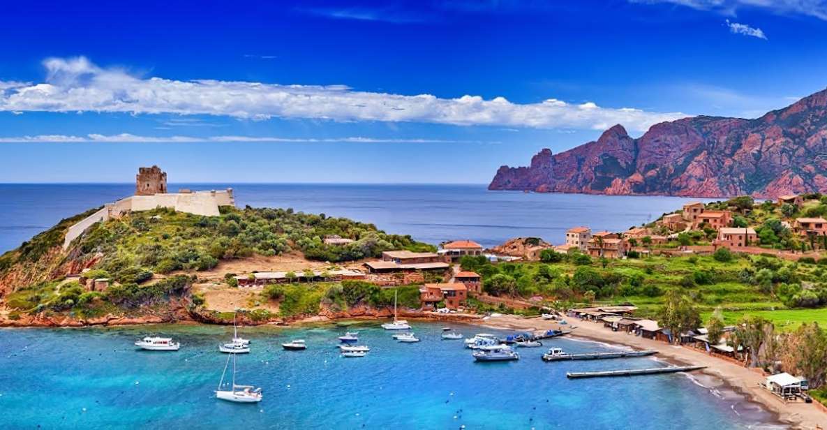 Ile Rousse : Scandola and Girolata - Seeing the red cliffs, caves, and rock forms of Scandola