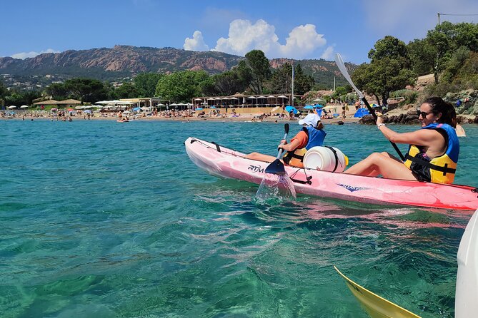 Kayaking Agay - Stop at the Massif de l’Esterel: shoreline views and nature talk