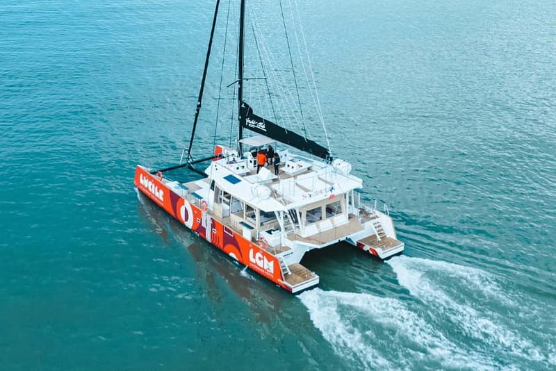 La Grande Motte: Le Grau-du-Roi Bay Catamaran Cruise - Boarding at the La Grande Motte pier: what to expect right away