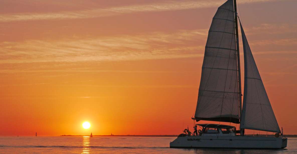 La Rochelle: 2-Hour Sunset Sailing Cruise - Leaving the harbor: daytime views of the two historic towers