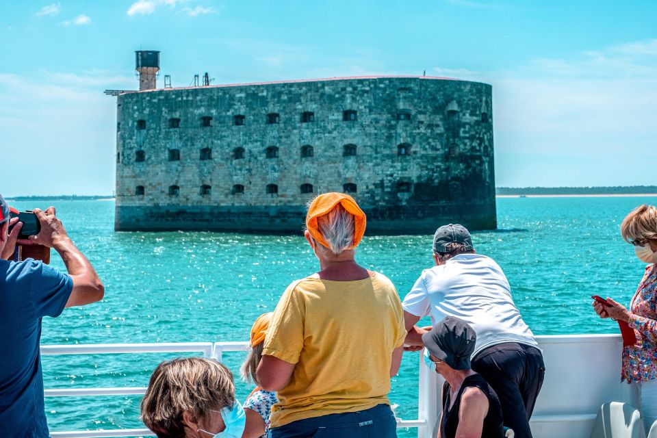La Rochelle: Boat trip to Fort Boyard (2h00) - The ship experience: heated comfort plus English translation