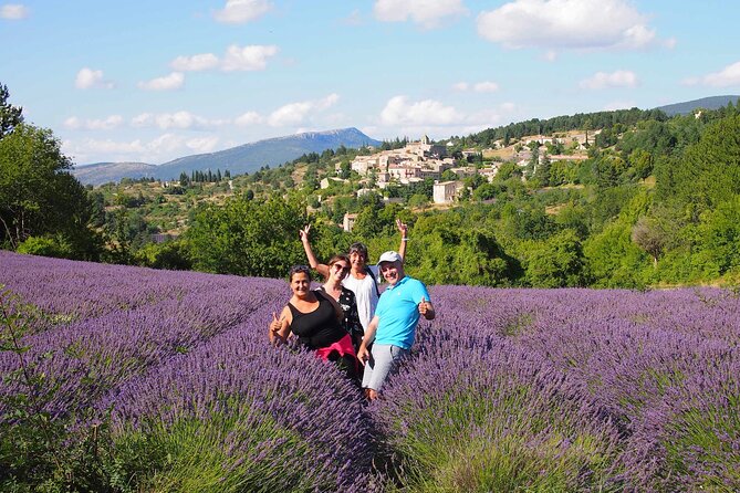 Lavender Full-day Tour in Sault From AIX-EN-PROVENCE - The drive from Aix through the Luberon