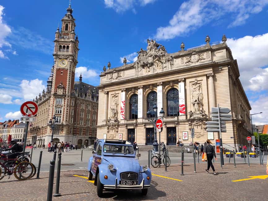 Lille Driving Tour by Convertible Citroen 2CV - Key things that make this Lille 2CV tour worth it