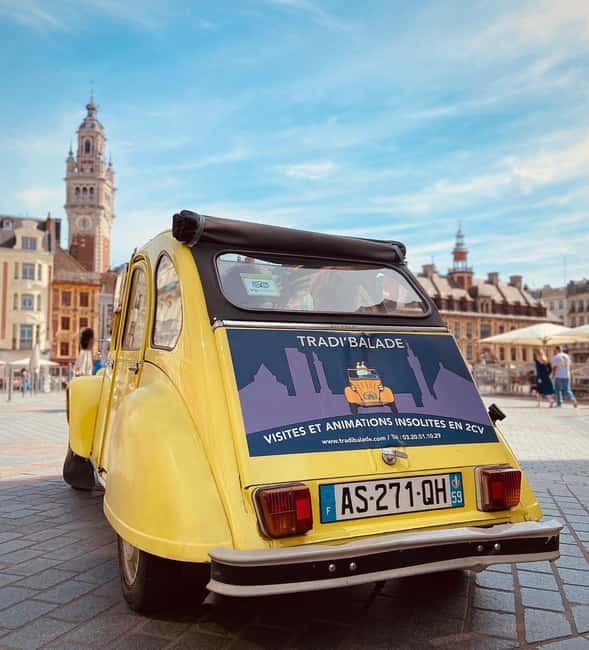 Lille Driving Tour by Convertible Citroen 2CV - Practical tips that make the tour smoother