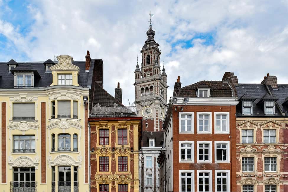 Lille - Private Historic Walking Tour - The Palace of Fine Arts beside Republic Square