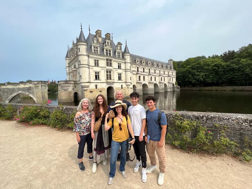 Loire Castles Day Trip & Wine Tasting - Chambord and Leonardo da Vinci’s famous staircase
