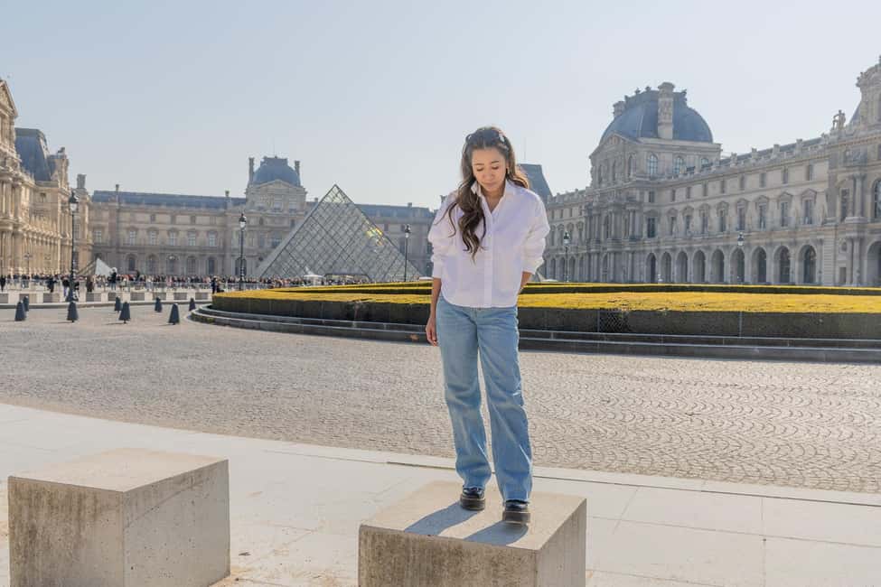 Louvre area photo shoot by Paris photographer - Practical preparation for better photographs