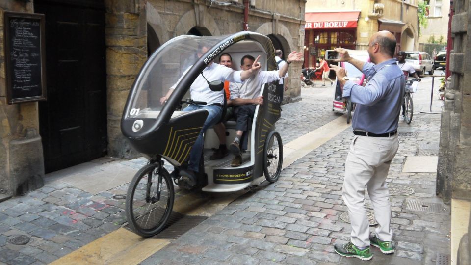 Lyon: 1 or 2-Hour Pedicab Tour - Why an electric pedicab is a smart way to see Lyon