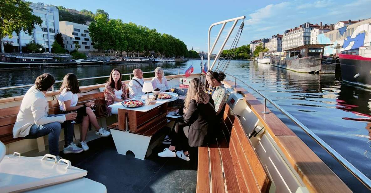 Lyon: City Cruise with Charcuterie, Cheese, and Wine - What you’ll see from the water: Fourvière, Red Cross slopes, conservatory, Confluence