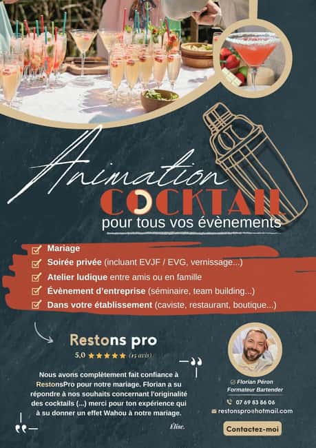 Lyon: Cocktails Chez Vous creation and tasting workshop - Starting with classic cocktail recipes