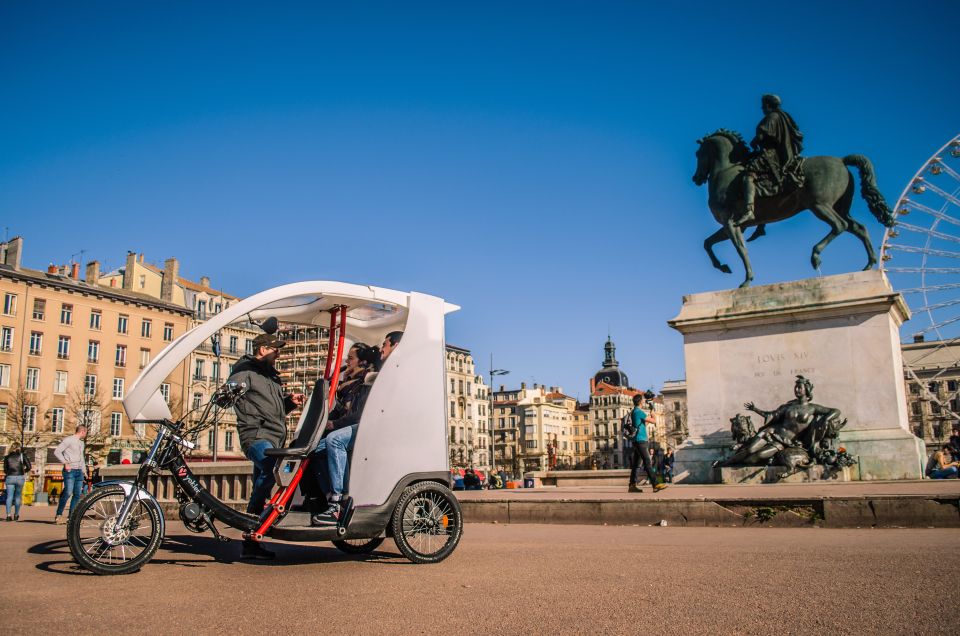 Lyon: Private Pedicab Tour of Top Landmarks & Hidden Gems - Rain, Hills, and Comfort: What to Bring and What to Avoid
