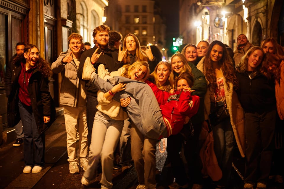 Lyon: Riviera Bar Crawl Party with Free Shots and Vip Entry - Key points about Lyon’s four-hour bar crawl