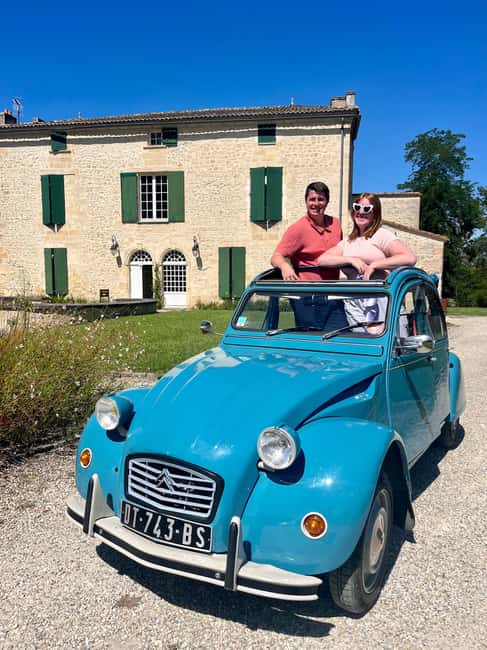 Margaux & Médoc private FULL day tour with a classic car - Key points to know before booking