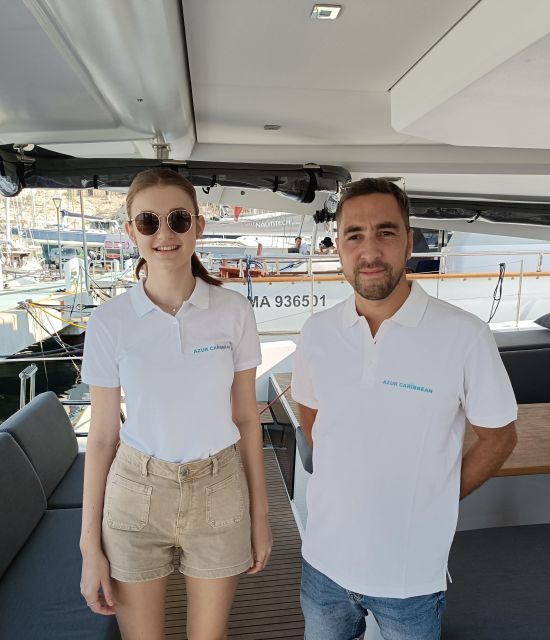 Marseille: Catamaran cruise to discover Frioul Islands - Cocktails, catered lunch, and deck-chair time