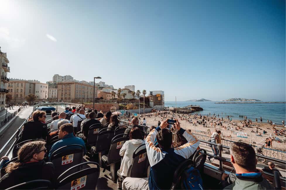 Marseille: City Sightseeing Hop-On Hop-Off Bus Tour - Cosquer Méditerranée: Culture Stop Along the Route