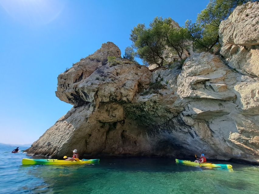 Marseille: Côte Bleue Calanques Half-Day Kayak Tour - Establon and Aragnols Creeks: The Stops That Make It Feel Like a Real Escape