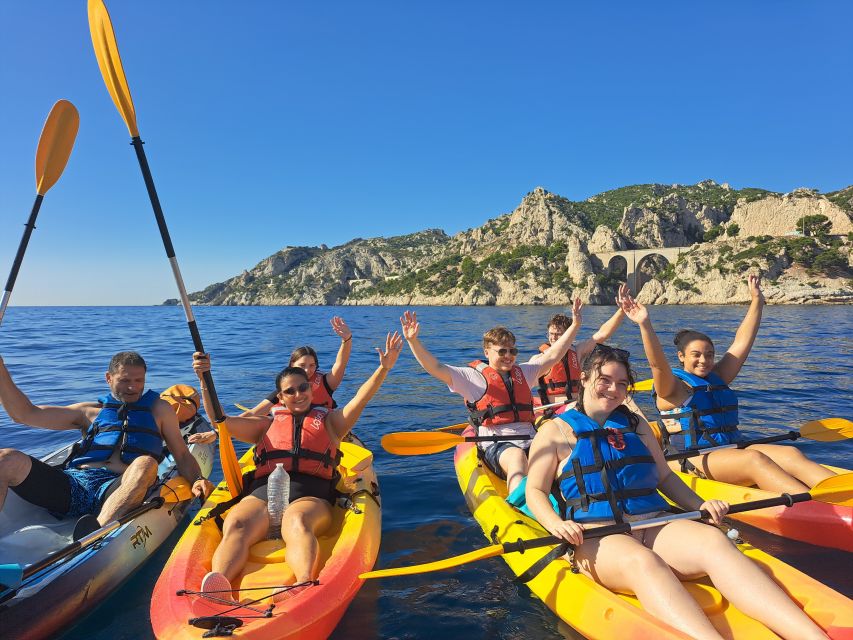 Marseille: Côte Bleue Calanques Half-Day Kayak Tour - Swimming, Safety, and Sea Conditions: What You Need to Know