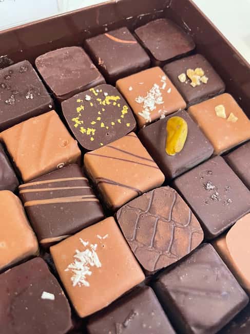 Marseille French Pastries and Chocolate Tour - Chocolate from a family business