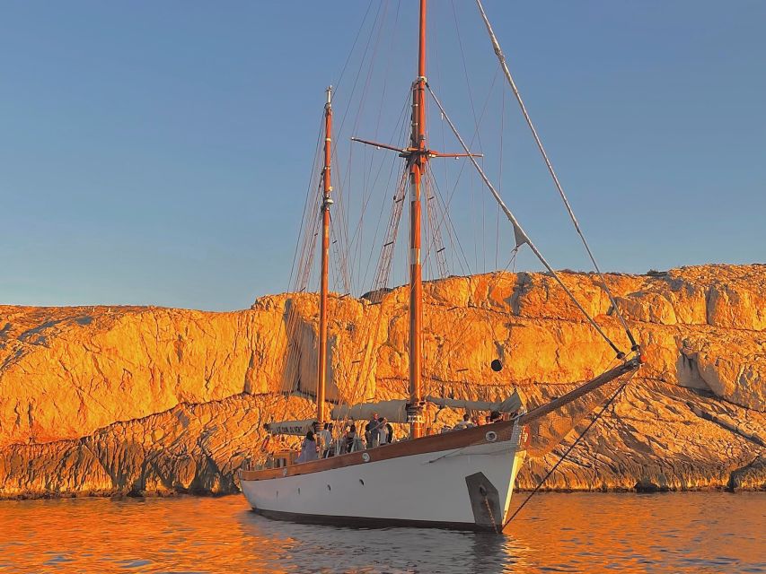 Marseille: Frioul Islands Sunset Cruise with Cocktail Dinner - Le Don Du Vent 1947: The Sailyacht Setting You’ll Actually Enjoy