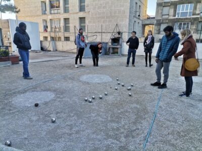 Marseille: Guided Pétanque Game with Local Aperitif - Learning the rules before the first throw