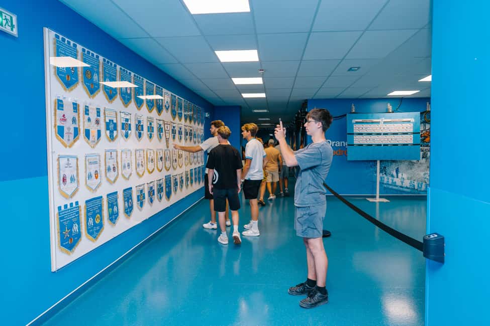 Marseille: OM Stadium Access at the Orange Velodrome - Press Conference Room: Where Emotions Go Public