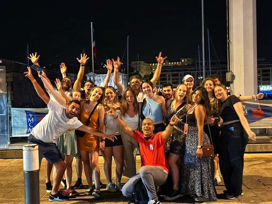 Marseille Pub Crawl: Explore by Night Meet, Mingle & Party - 3 to 4 bars: how the free shots and drink deals shape the value