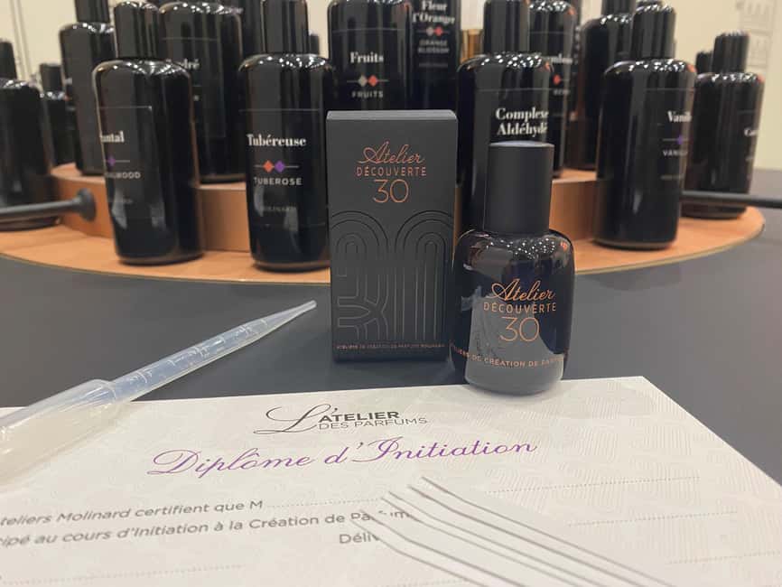 Molinard Parfums Paris 1er: Discovery Perfume Workshop - The 45-minute flow: from first sniff to your finished bottle