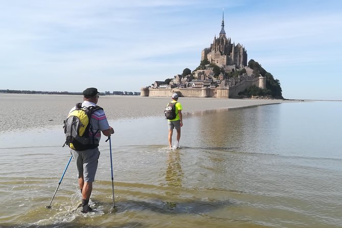 Mont-Saint-Michel bay walk - Quicksand and Wading: The Part That Turns Heads