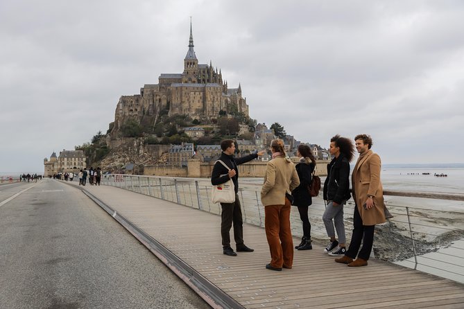 Mont Saint Michel Guided Day Trip with Abbey Entry from Paris - First bay views: getting your bearings before the climb