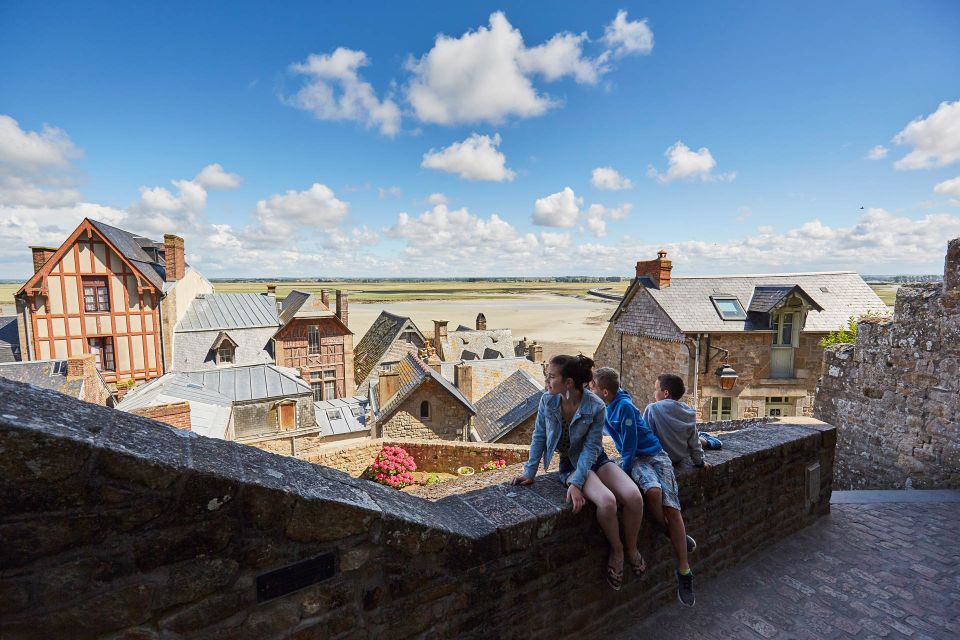 Mont Saint Michel: Walking Tour & Optional Abbey Ticket - Ramparts Views Across the Tidal Bay: Where the Tour Really Pays Off