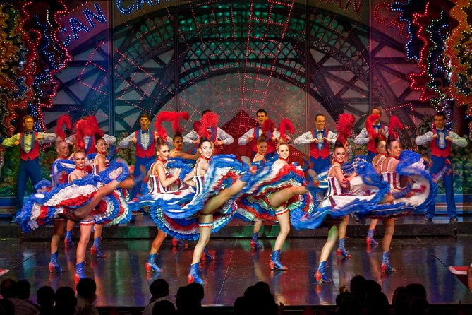Moulin Rouge Dinner Show with Champagne and Drop Off - Dinner and Champagne: menus you can choose, and what those choices mean