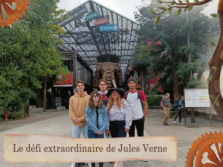 Nantes: Outdoor Escape Game - Le défi de Jules Verne - Jules Verne returns to Nantes