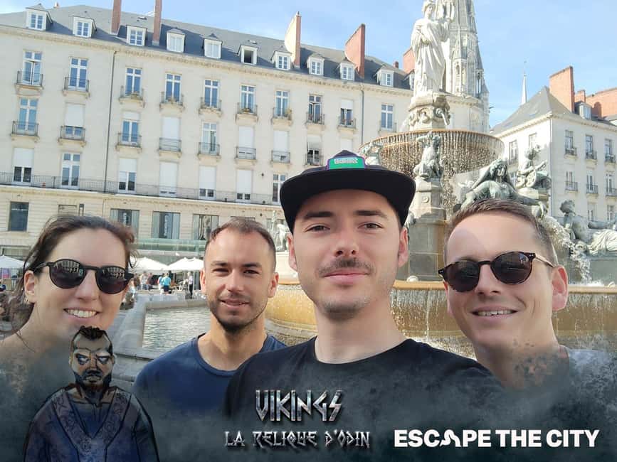 Nantes: Outdoor Escape Game - Vikings - La relique d'Odin - How the Nantes puzzle route works