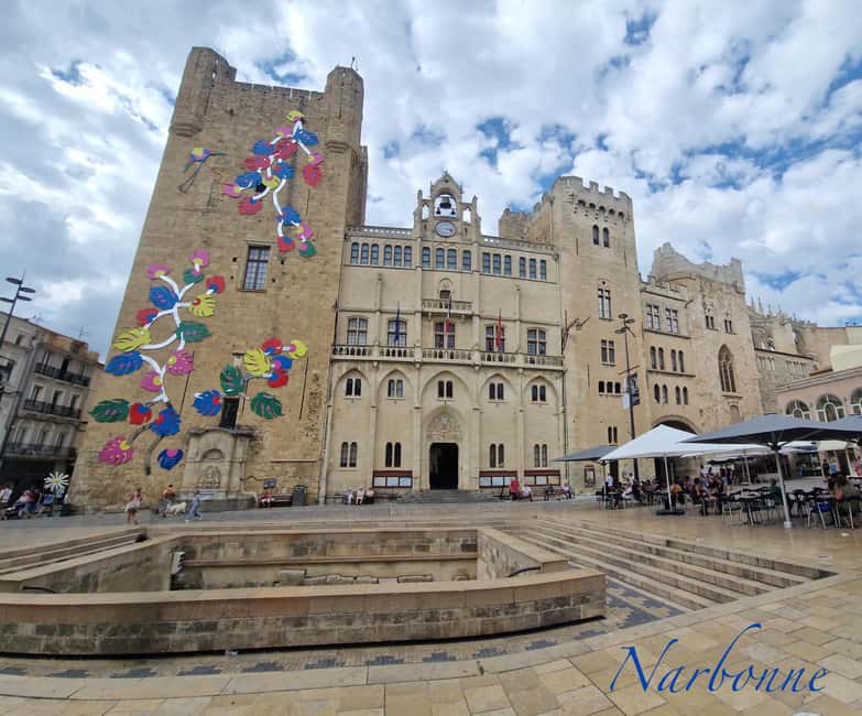 Narbonne: visit the Archbishops' Palace and Cathedral - Archbishop’s Palace façade, Grand Staircase, and the courtyards that show power