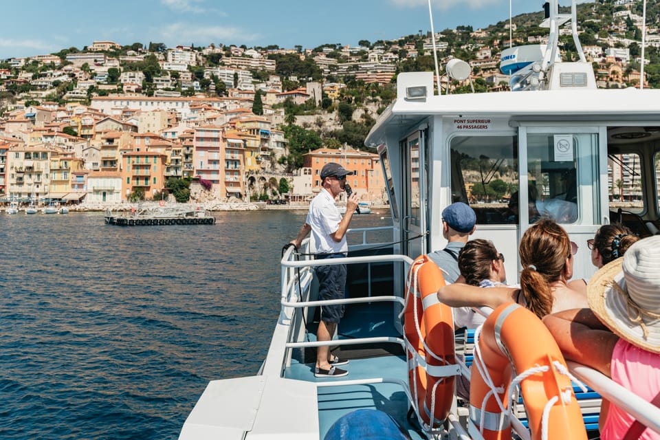 Nice: 1-Hour Sightseeing Cruise to Villefranche Bay - Drinks, Cash, and Smart Spending Onboard