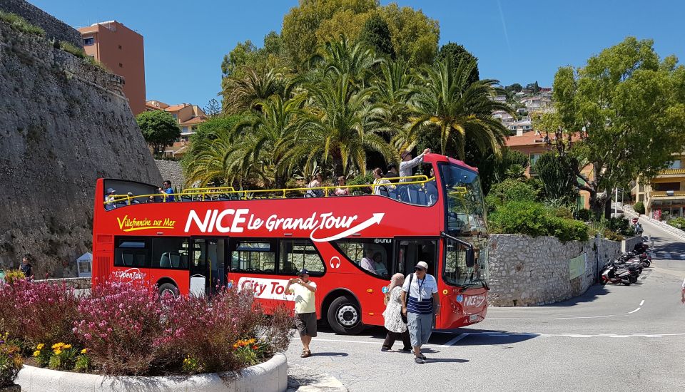 Nice: 1 or 2-Day Hop-On Hop-Off Bus Tour - Audio guide on earphones: how to use it without getting distracted